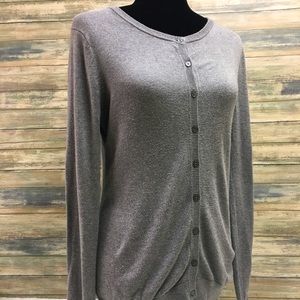 Old Navy Lightweight Long Cardigan - Gray